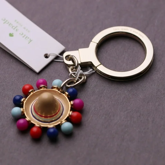 Kate Spade Sombrero Key Ring - Picture 4 of 4